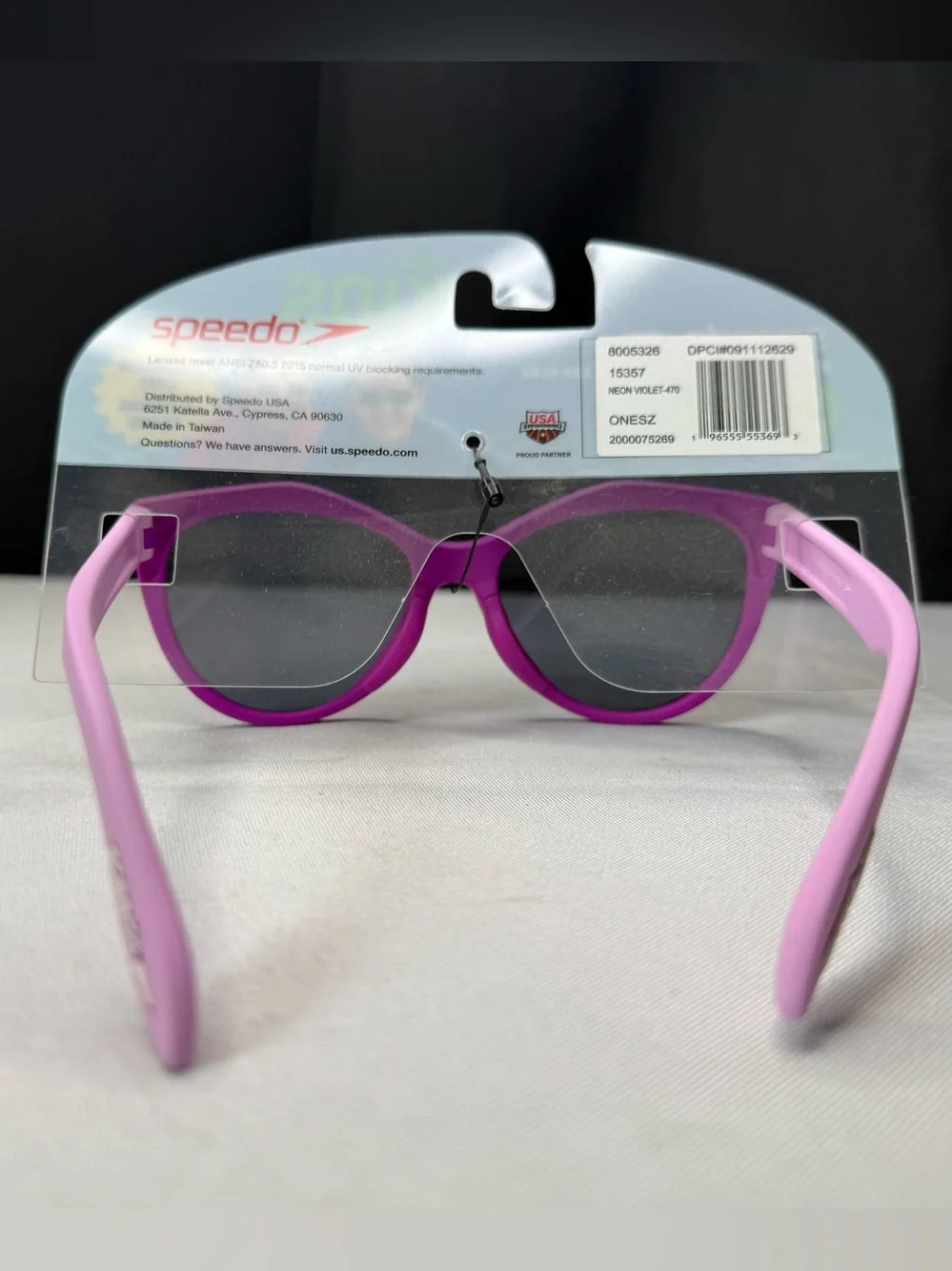 ☀️SUMMER SALE☀️Speedo Girls Sunglasses Pink w/ Maximum UV Protection NO Slip NWT